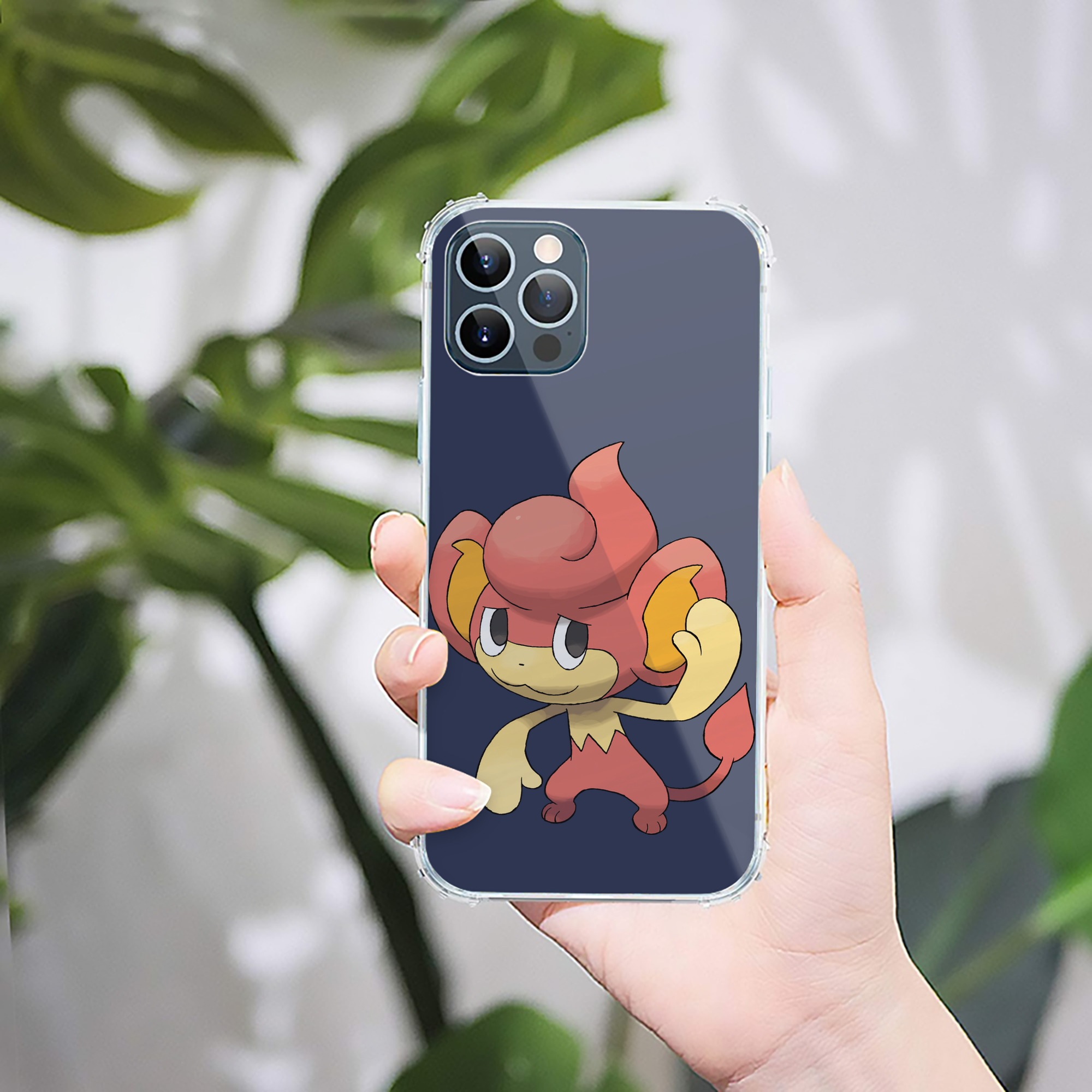 （画像用） ポケットモンスター Pokémon 【iPhone 12シリーズ対応】透明スマホケース（クリアソフトケース）